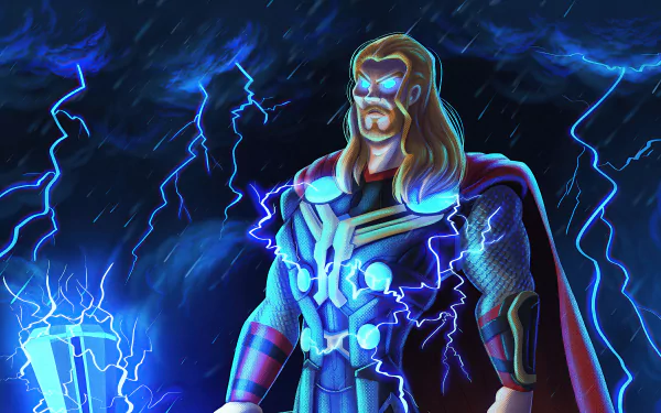Comic Thor HD Desktop Wallpaper | Background Image
