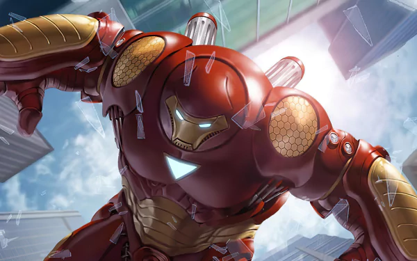 Hulkbuster Comic Iron Man HD Desktop Wallpaper | Background Image