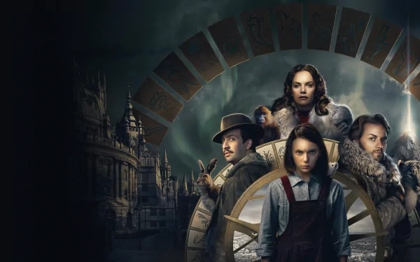 Dafne Keen Ruth Wilson Lin-Manuel Miranda James McAvoy TV Show His Dark Materials HD Desktop Wallpaper | Background Image