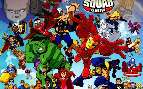 TV Show The Super Hero Squad Show HD Desktop Wallpaper | Background Image