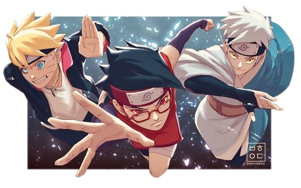 Anime Boruto Naruto Mitsuki Sarada Uchiha Naruto Uzumaki HD Wallpaper | Background Image