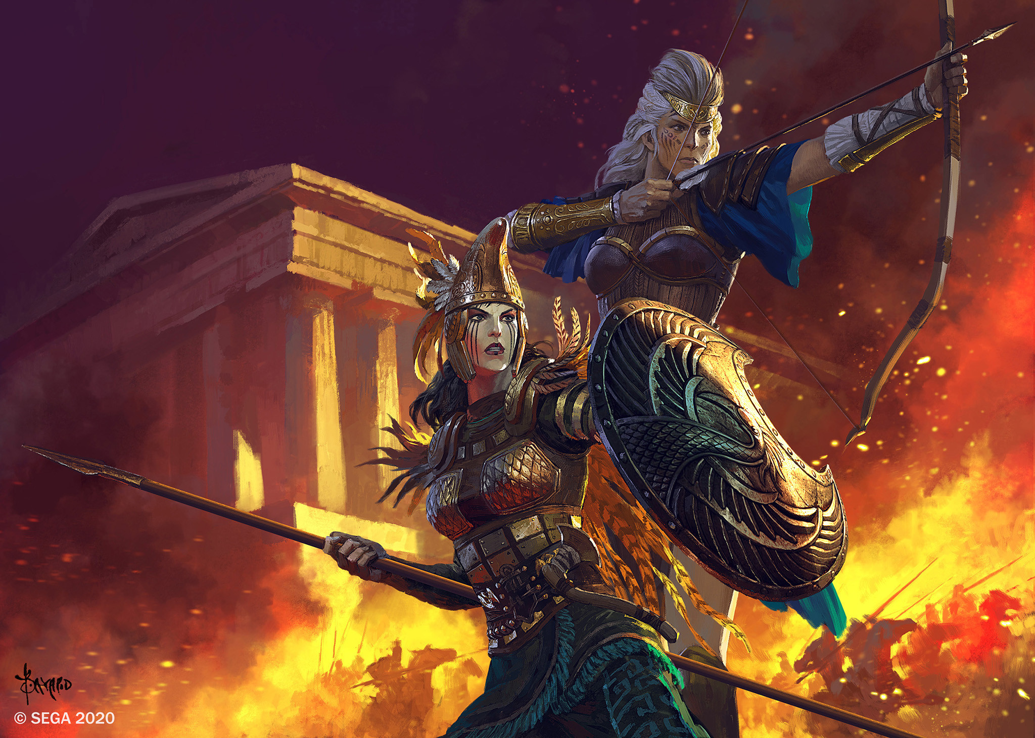 Video Game A Total War Saga: TROY HD Wallpaper | Background Image