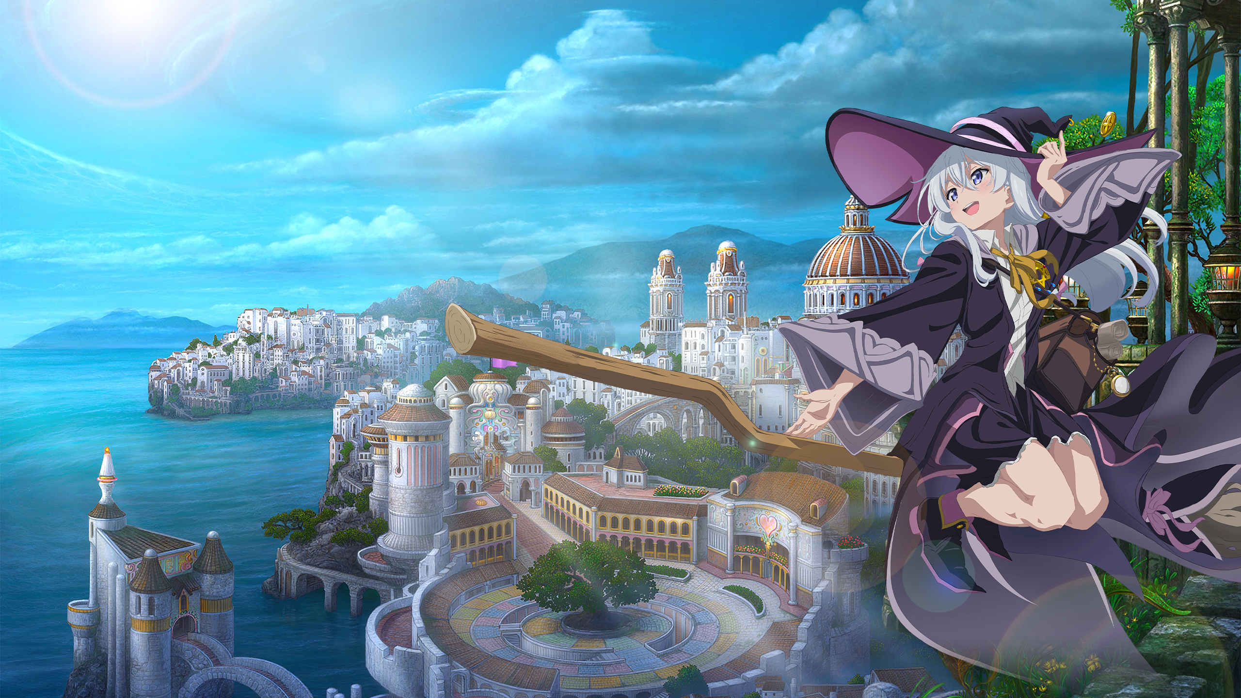 Anime The Journey of Elaina HD Wallpaper | Background Image