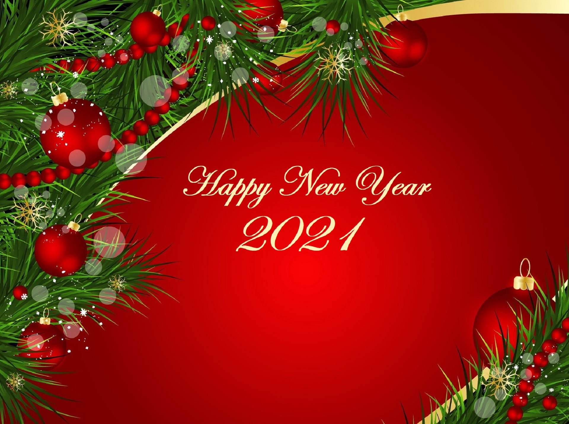New Year 2021 HD Wallpaper | Background Image | 1920x1431