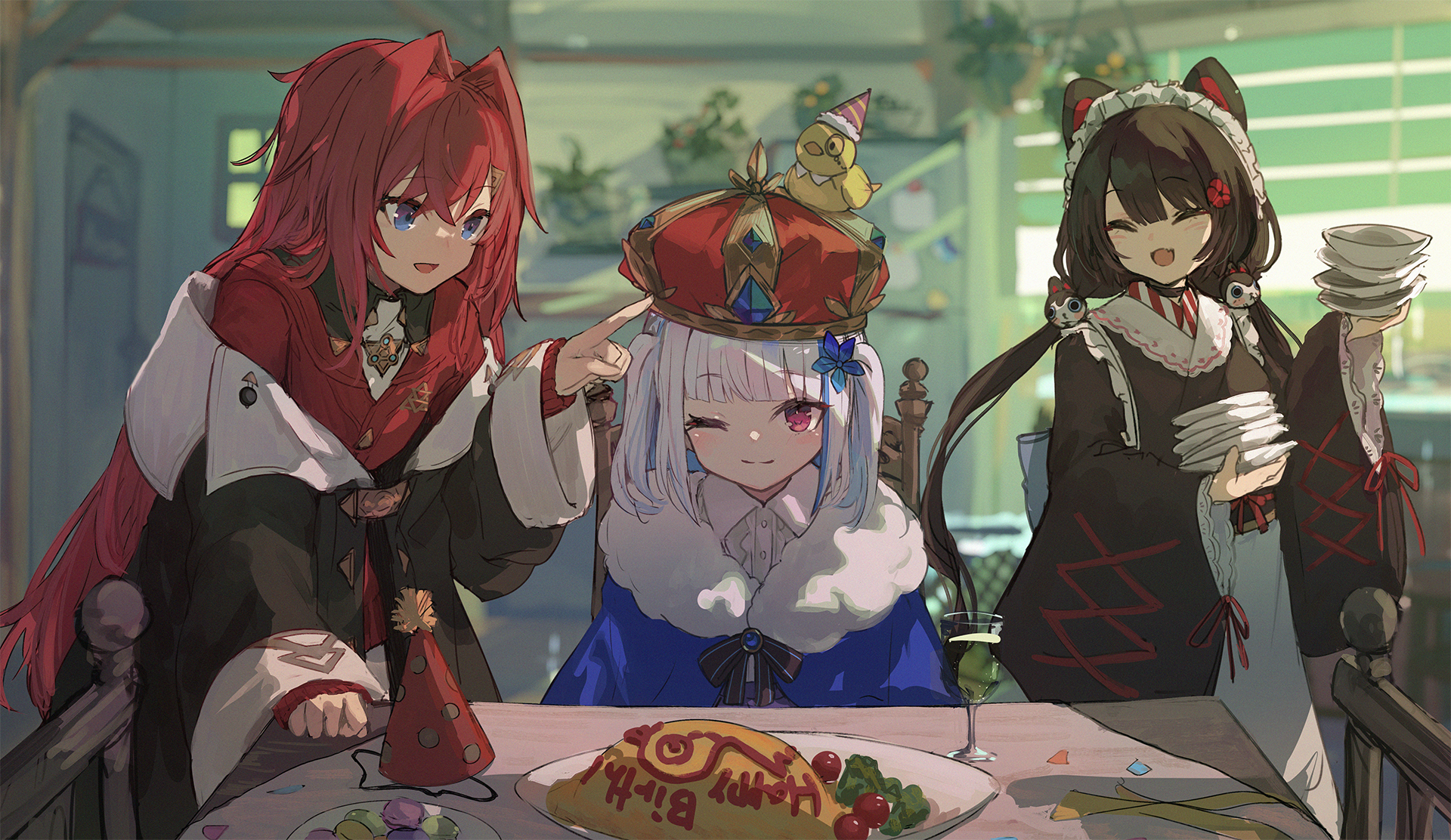 Download Lize Helesta Inui Toko Nijisanji Ange Katrina Anime Virtual Youtuber HD Wallpaper by 巻羊