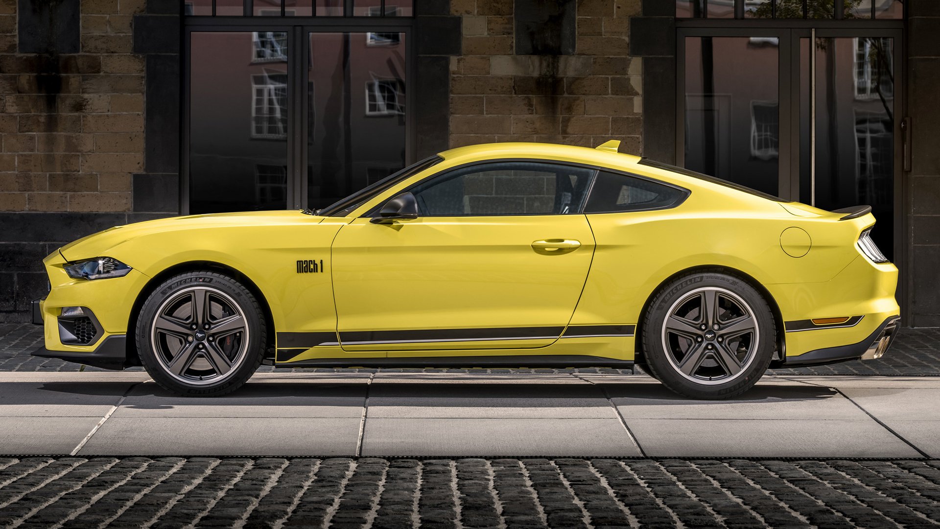 Download Car Yellow Car Coupé Muscle Car Vehicle Ford Mustang Mach 1 HD ...