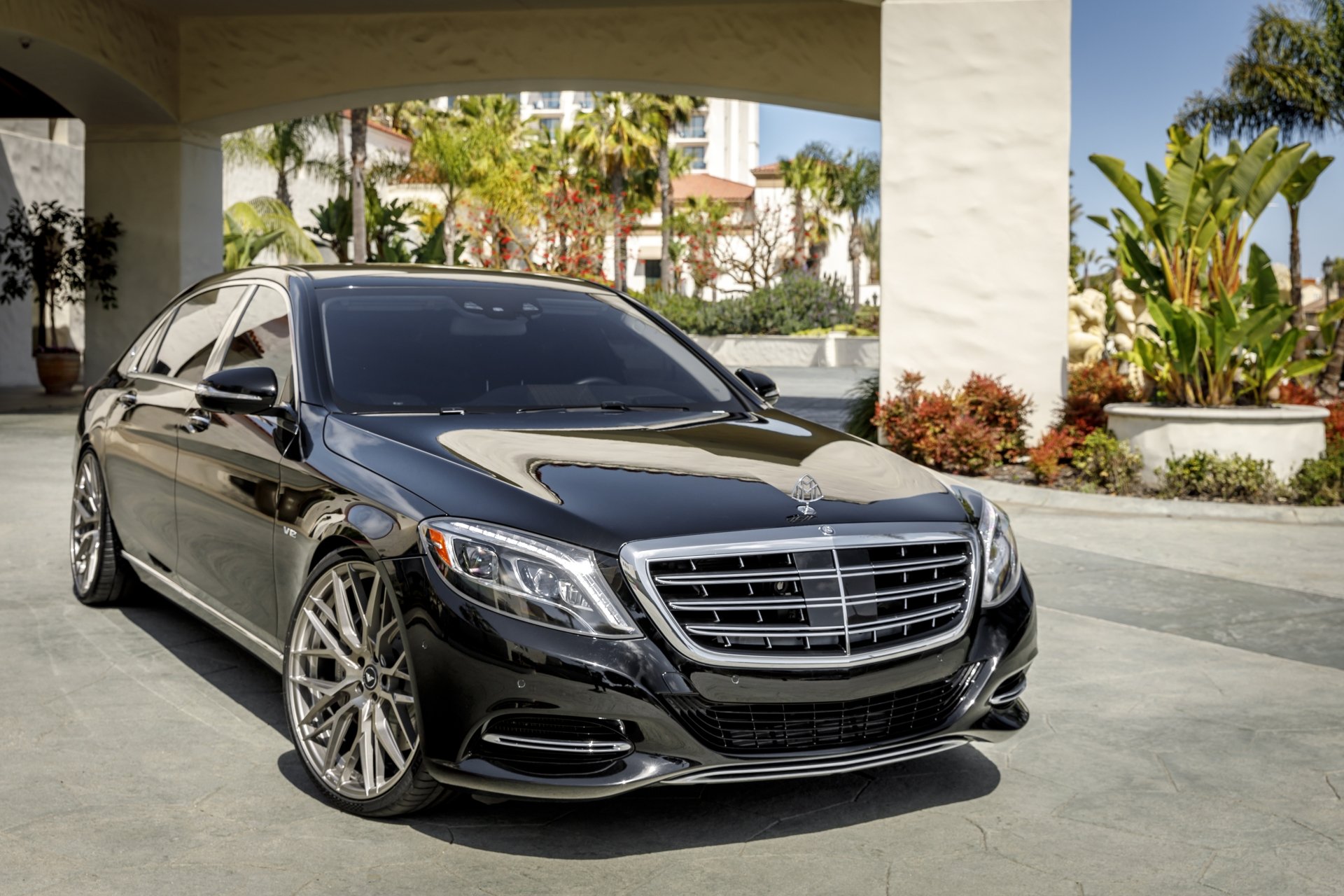 Download Black Car Car Mercedes-Benz Vehicle Mercedes-Benz S-Class 4k ...