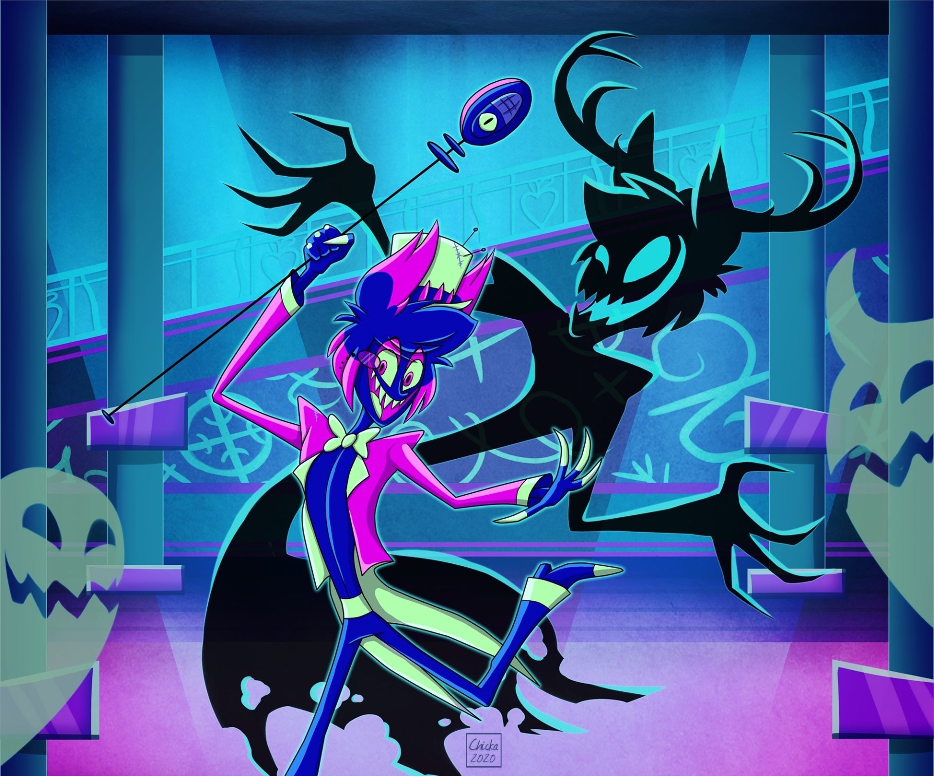 TV Show Hazbin Hotel HD Wallpaper by Schwiftychicka