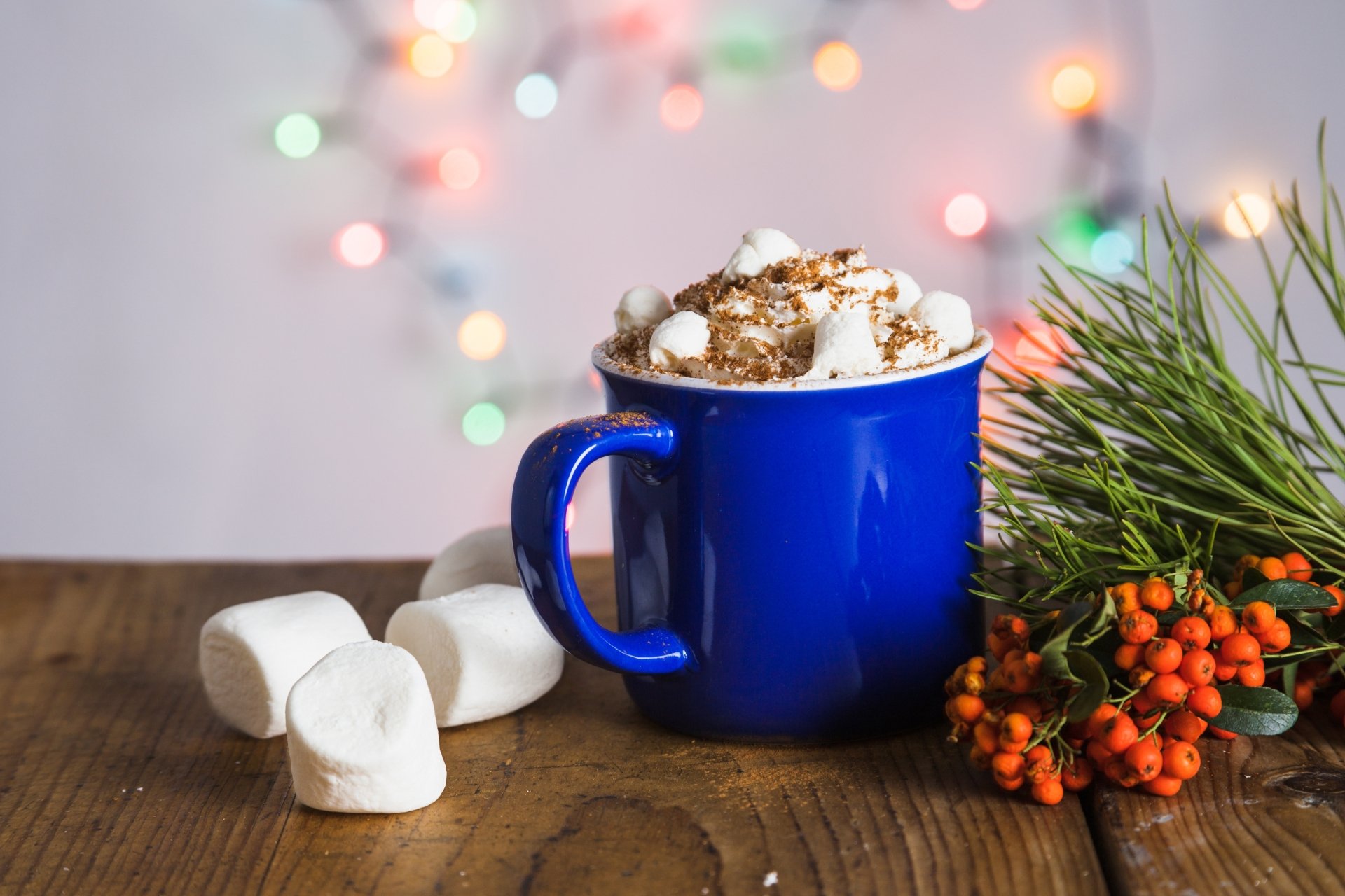 Download Marshmallow Cup Drink Food Hot Chocolate 4k Ultra HD Wallpaper ...