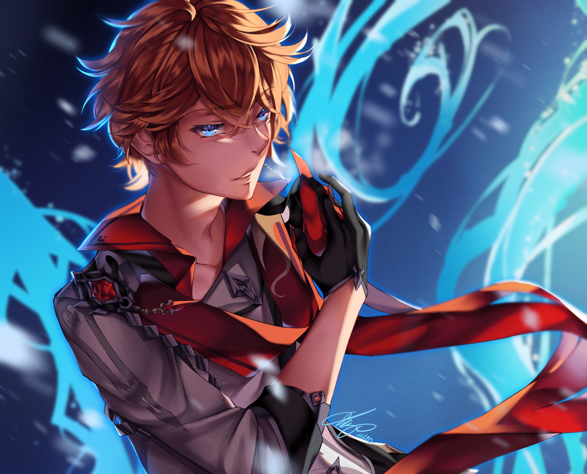 Download Tartaglia Childe (Genshin Impact) Video Game Genshin Impact HD Wallpaper by Lux