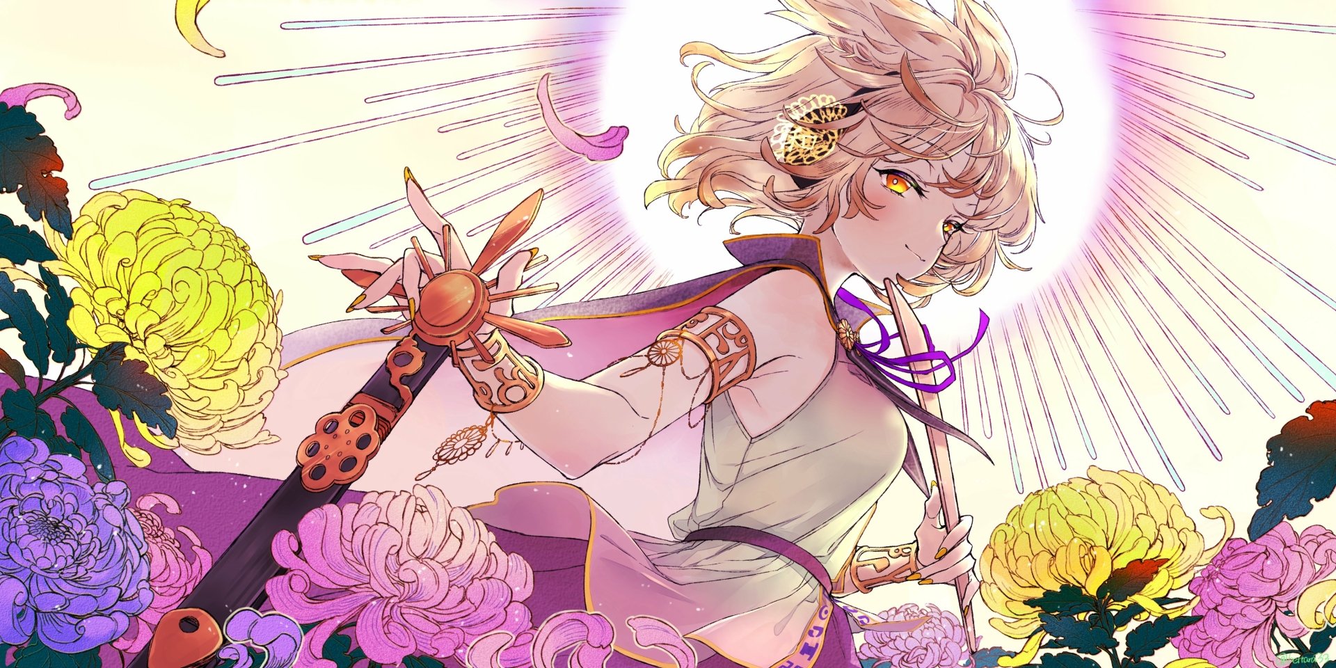 Download Toyosatomimi No Miko Anime Touhou HD Wallpaper by bettara33