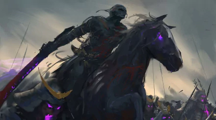 fantasy horse mummy dark warrior fantasy warrior Dark Fantasy HD Desktop Wallpaper | Background Image