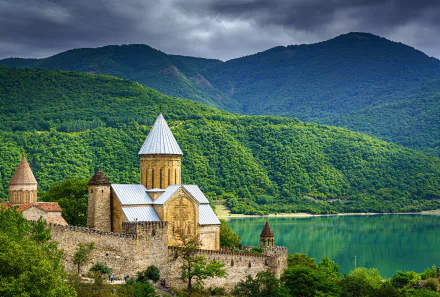  Ananuri, Aragvi River, Ananuri fortress