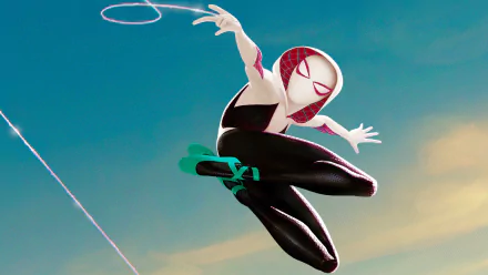Gwen Stacy Spider-Woman movie Spider-Man: Into The Spider-Verse HD Desktop Wallpaper | Background Image