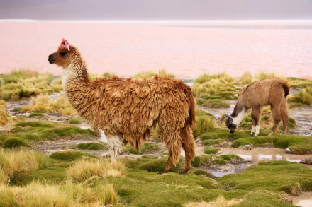 Animal llama HD Desktop Wallpaper | Background Image