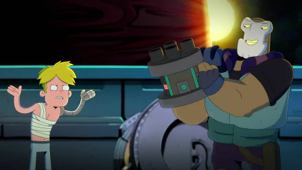 blonde Fox (Final Space) Gary Goodspeed TV Show Final Space HD Desktop Wallpaper | Background Image