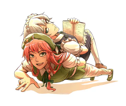 Hong Meiling Sakuya Izayoi Anime Touhou HD Desktop Wallpaper | Background Image