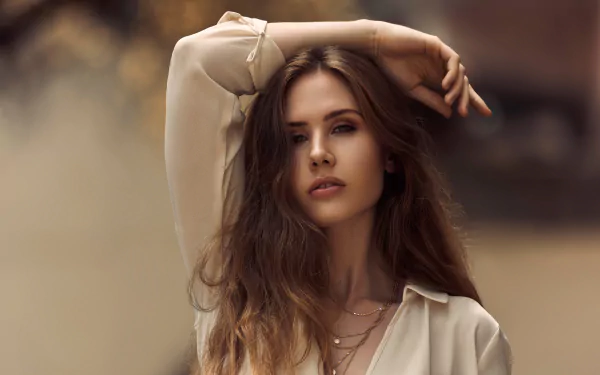 redhead woman model HD Desktop Wallpaper | Background Image