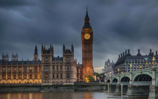 parliament London England man made Big Ben HD Desktop Wallpaper | Background Image