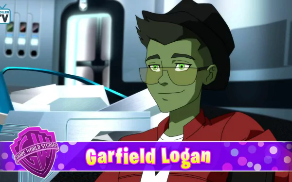 glasses Garfield Logan Beast Boy TV Show Young Justice HD Desktop Wallpaper | Background Image