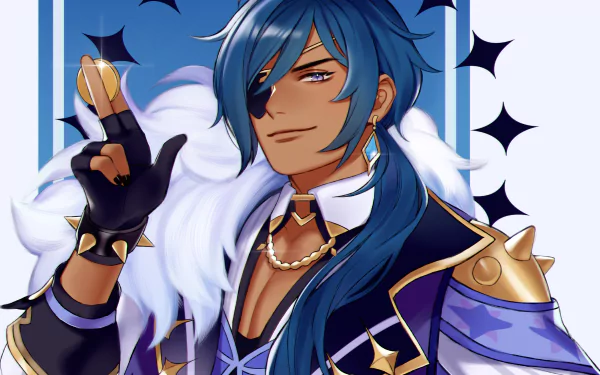 Kaeya (Genshin Impact) video game Genshin Impact HD Desktop Wallpaper | Background Image