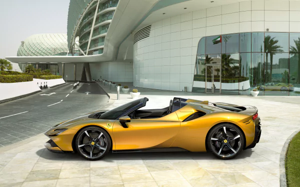 supercar car Ferrari vehicle Ferrari SF90 Spider HD Desktop Wallpaper | Background Image