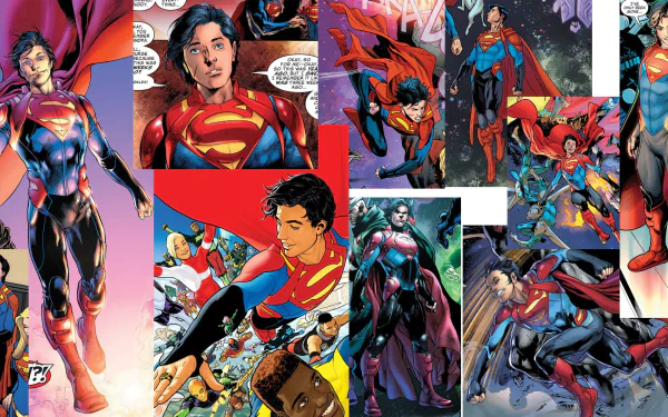 Lightning Lad Legion of Super-Heroes Saturn Girl Jon Kent DC Comics Comic Superboy HD Desktop Wallpaper | Background Image