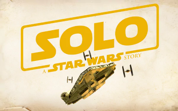 TIE Fighter Millennium Falcon Star Wars movie Solo: A Star Wars Story HD Desktop Wallpaper | Background Image