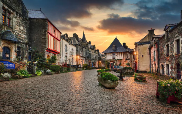  Rochefort-en-Terre by Eduard Gorobets