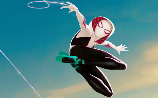 Gwen Stacy Spider-Woman movie Spider-Man: Into The Spider-Verse HD Desktop Wallpaper | Background Image