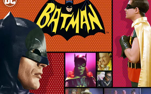 Burt Ward Dick Grayson Robin (DC Comics) Adam West Bruce Wayne Batman (1960 TV Show) TV Show Batman HD Desktop Wallpaper | Background Image