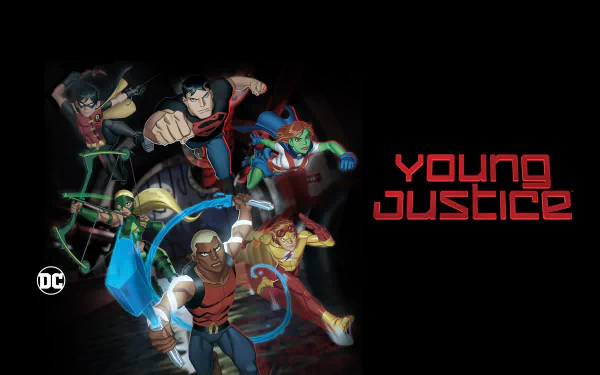 M'gann M'orzz Young Justice (TV Show) Dick Grayson Conner Kent Wally West Artemis Crock Superboy Kid Flash Miss Martian Aqualad (DC Comics) Robin (DC Comics) TV Show Young Justice HD Desktop Wallpaper | Background Image