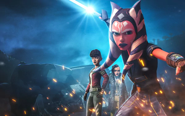 Ahsoka Tano Star Wars TV Show Star Wars: The Clone Wars (2008) HD Desktop Wallpaper | Background Image