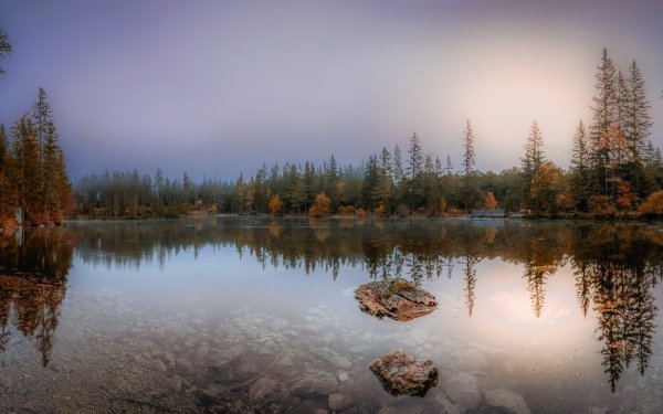 Nature Lake Lakes Fall Reflection HD Wallpaper | Background Image