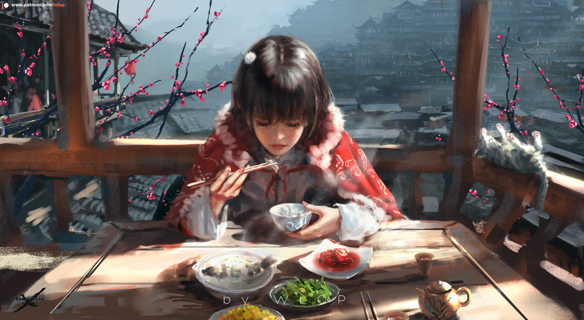 Spring Festival by Wang Ling