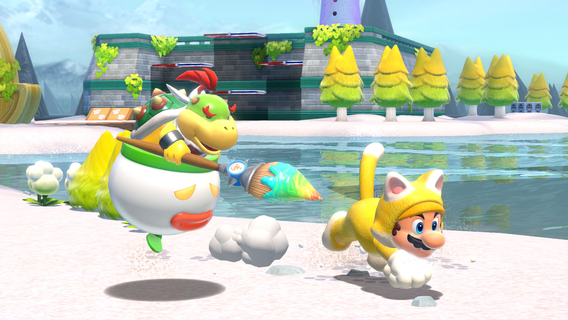 Video Game Super Mario 3D World + Bowser’s Fury HD Wallpaper | Background Image