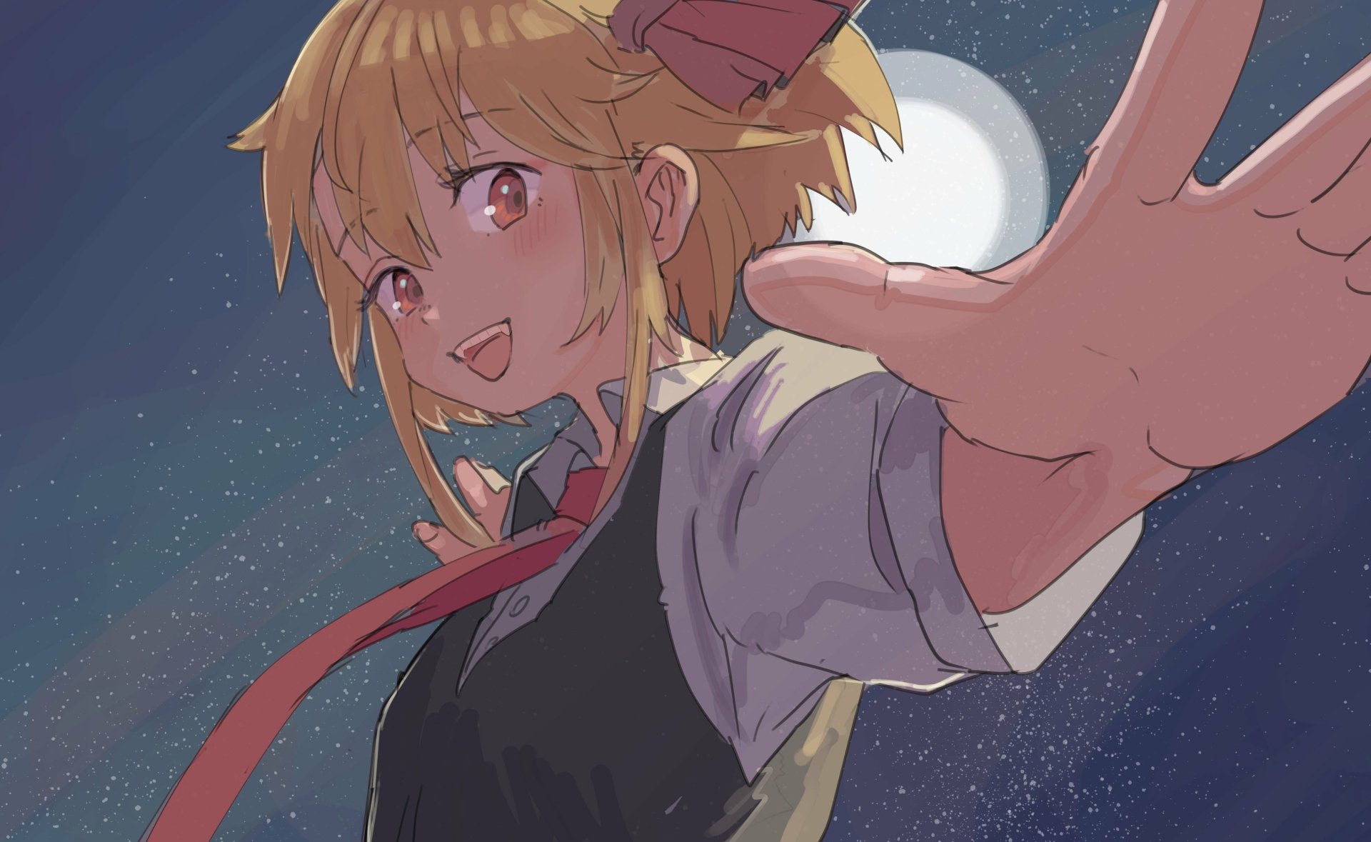 Download Rumia (Touhou) Anime Touhou 4k Ultra HD Wallpaper by 稲麻童子（ねお）