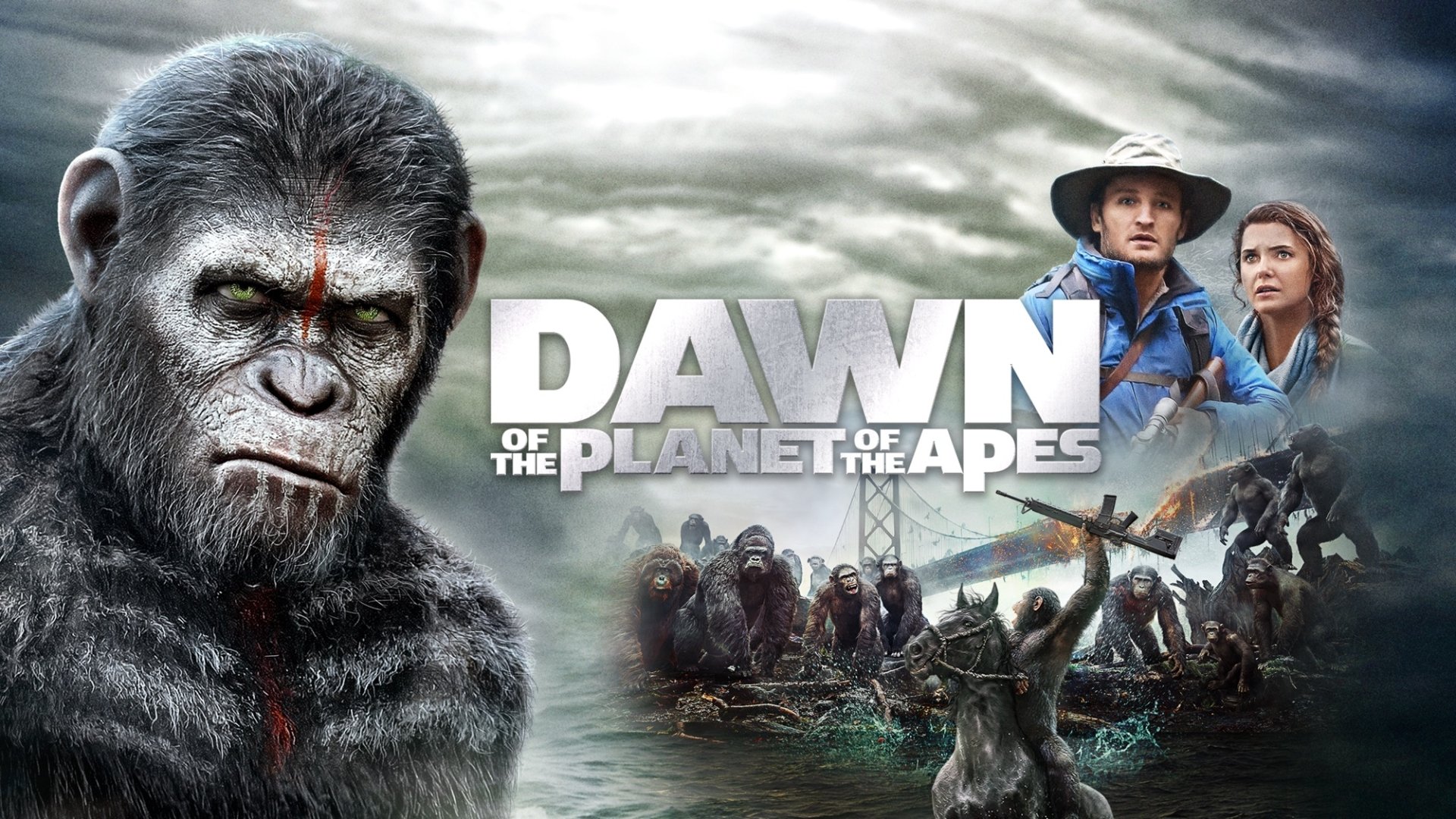 Dawn of the Planet of the Apes HD Wallpaper | Background Image