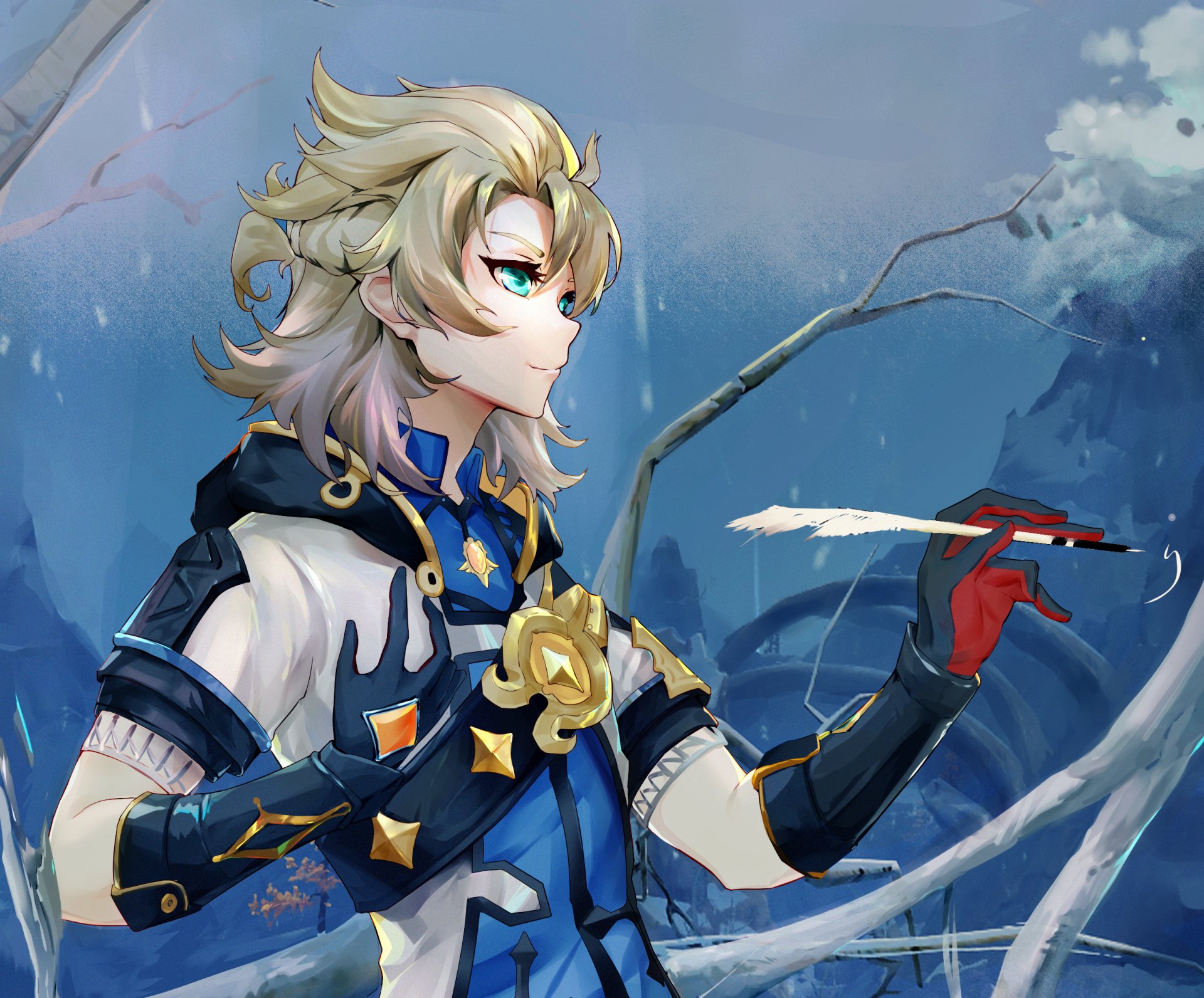 Download Albedo (Genshin Impact) Video Game Genshin Impact HD Wallpaper by 10点的爱