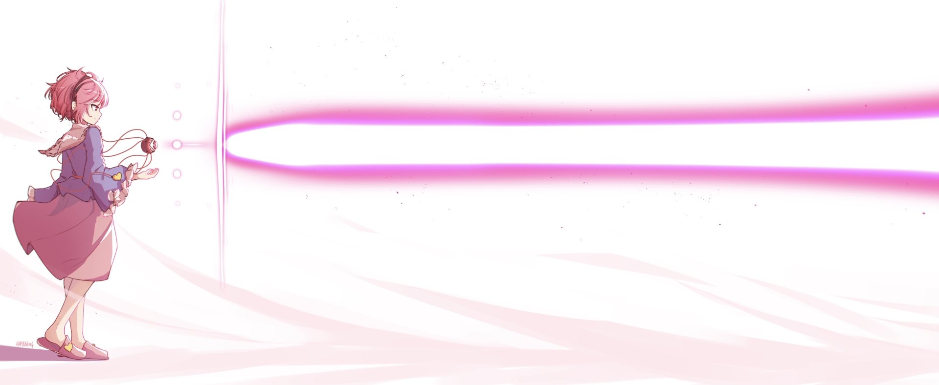 Download Satori Komeiji Anime Touhou HD Wallpaper by 千歳茶　幽時