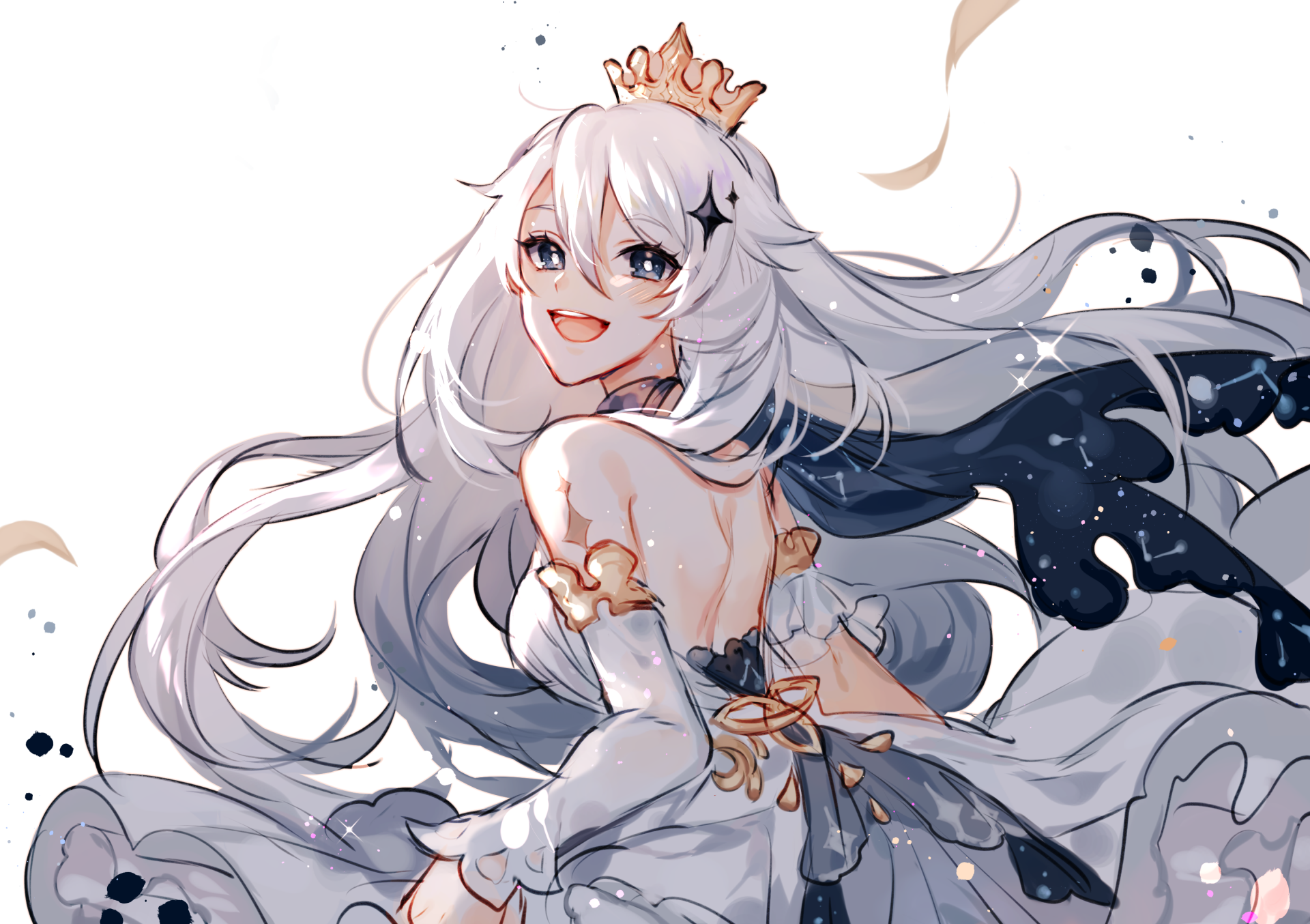 Paimon HD Wallpaper – Stunning Genshin Impact Video Game Art by フラ ...