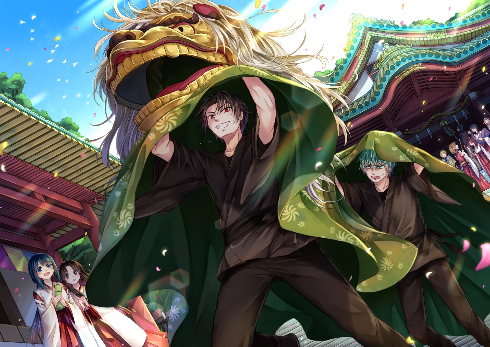 Download Anime People HD Wallpaper by 小金_KAM