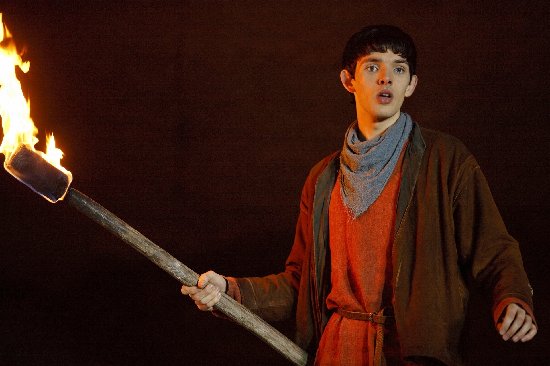Download Merlin (Merlin) Colin Morgan TV Show Merlin (2008) 4k Ultra HD Wallpaper