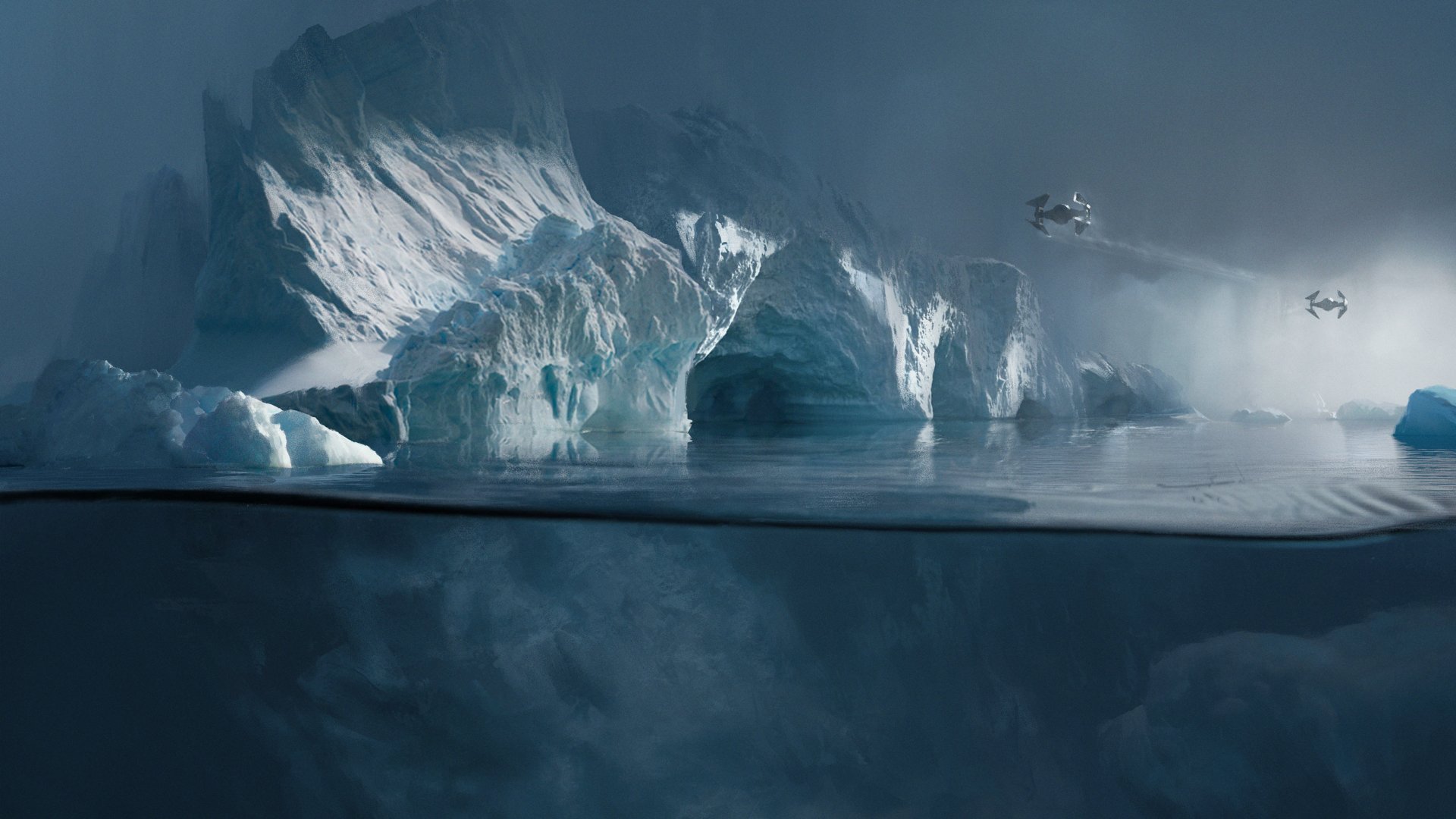 Download Ice Sci Fi Star Wars  HD Wallpaper by Rostyslav Zagornov