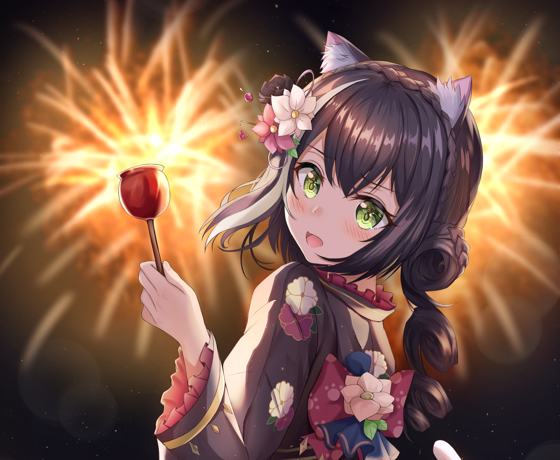 Download Karyl Momochi Anime Princess Connect! Re:Dive HD Wallpaper by しろくま