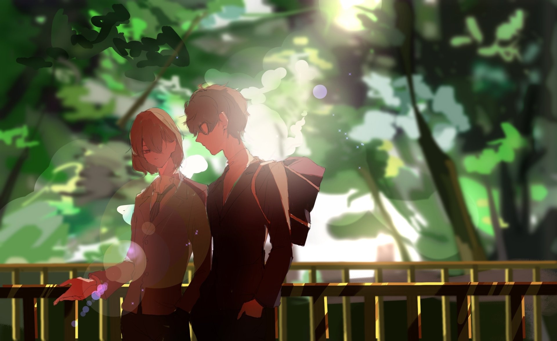 Download Akira Kurusu Goro Akechi Anime Persona 5: The Animation HD Wallpaper by AOI