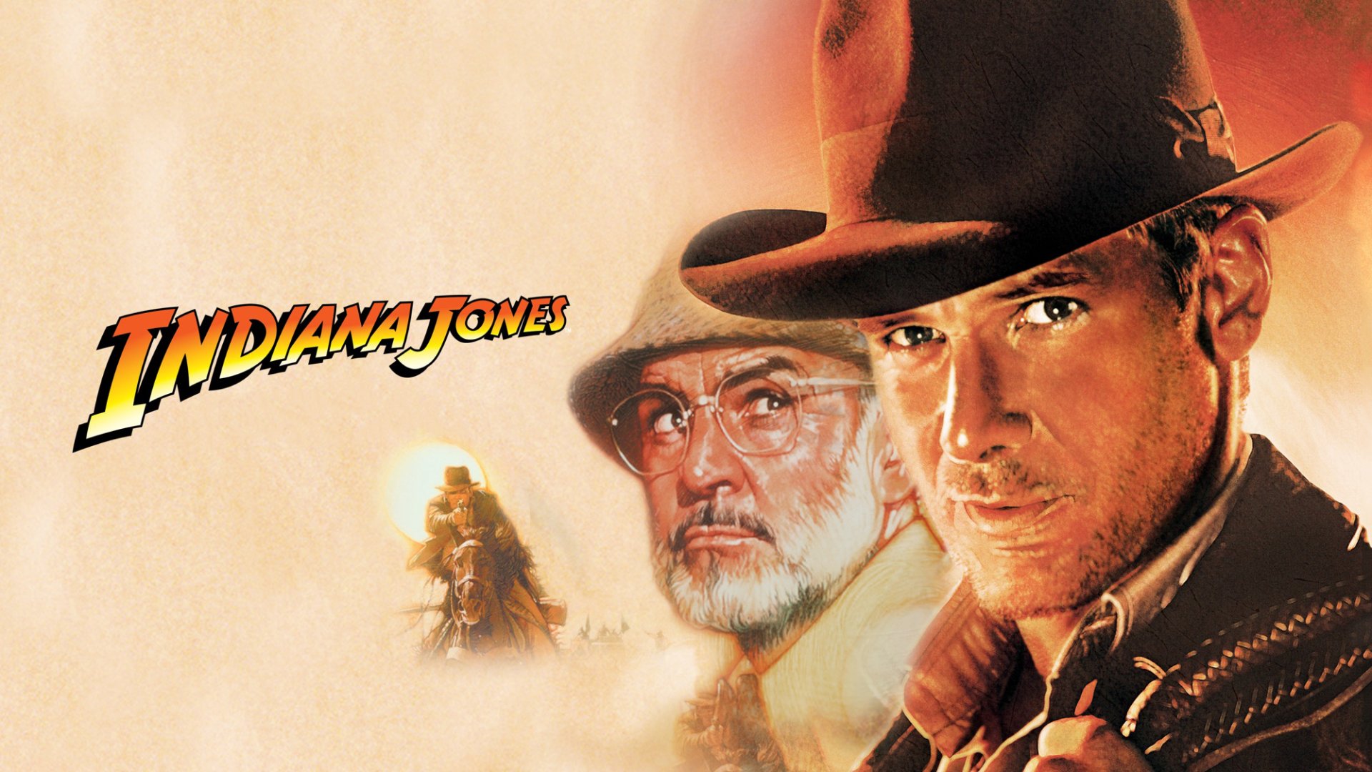 Download Sean Connery Harrison Ford Movie Indiana Jones And The Last Crusade HD Wallpaper