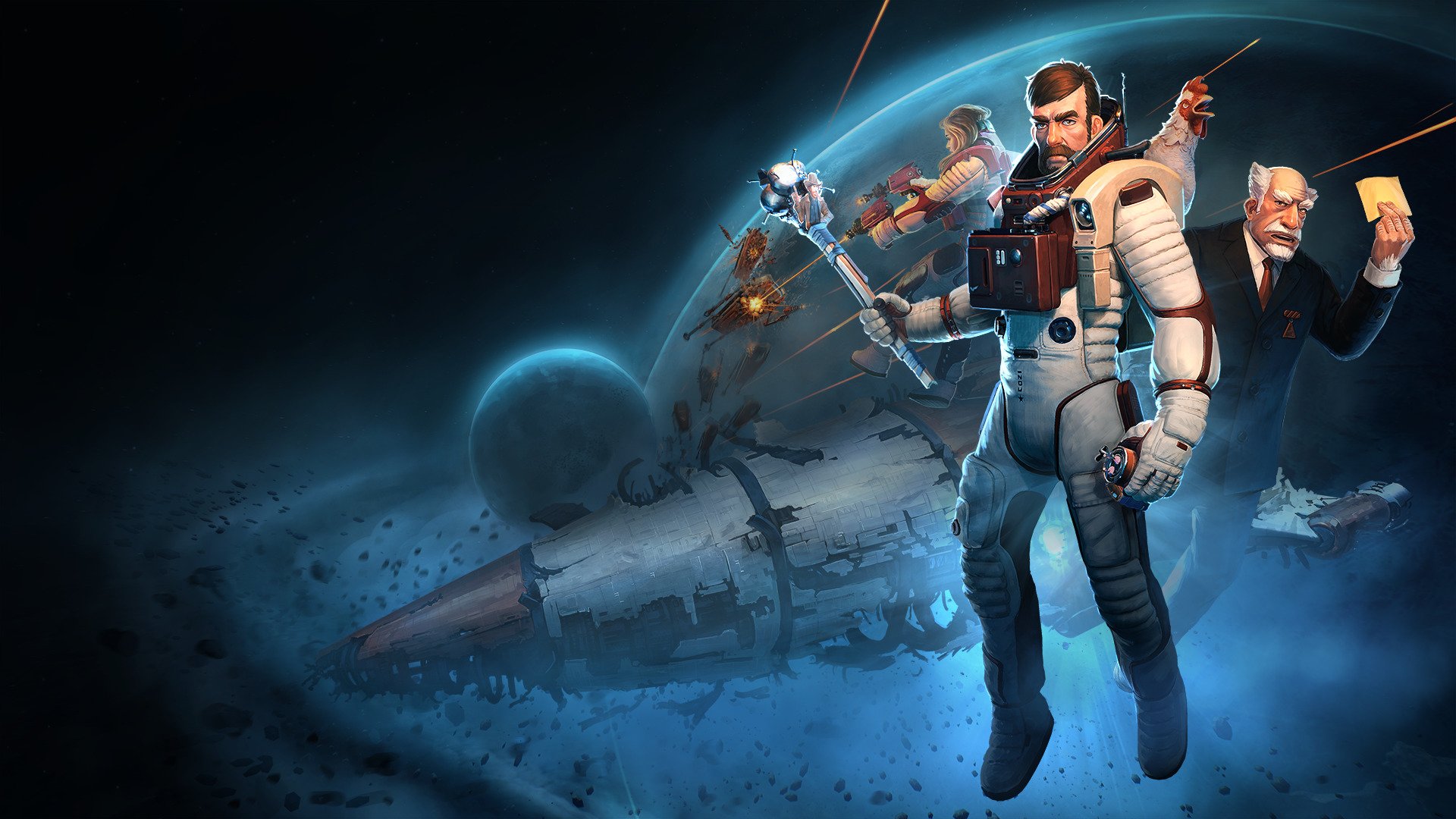 Download Video Game Breathedge HD Wallpaper