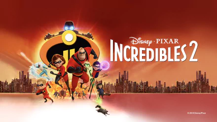 movie Incredibles 2 HD Desktop Wallpaper | Background Image