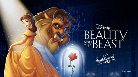 movie Beauty And The Beast (1991) HD Desktop Wallpaper | Background Image